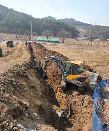 진주그리심교회 공사장면